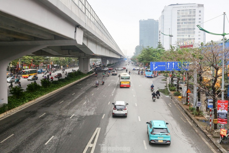 Theo đề xuất, hầm chui tại nút giao đường Hoàng Quốc Việt có chiều dài 756m, mặt cắt ngang 20,6m.