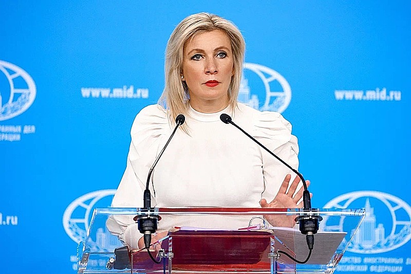 Phát ngôn viên Bộ Ngoại giao Nga Maria Zakharova.