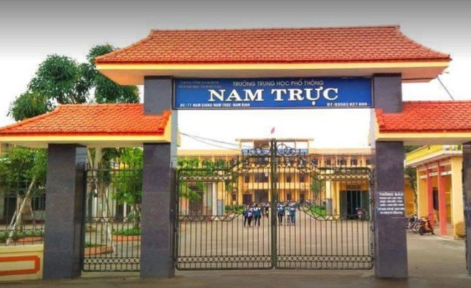 Trường THPT Nam Trực.