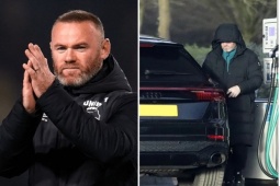 "Cậu bé vàng" Wayne Rooney lộ diện già nua, xác xơ sau khi nhận tin sa thải