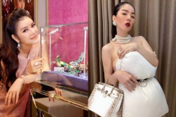 Ba nữ đại gia kim cương của Vbiz: Lý Nhã Kỳ mỗi khi buồn là mang tài sản ra đếm