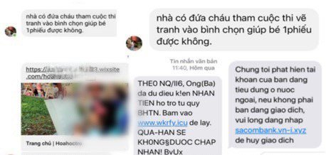 Cảnh giác với thủ đoạn lừa đảo qua lời mời bình chọn trên Facebook - 2