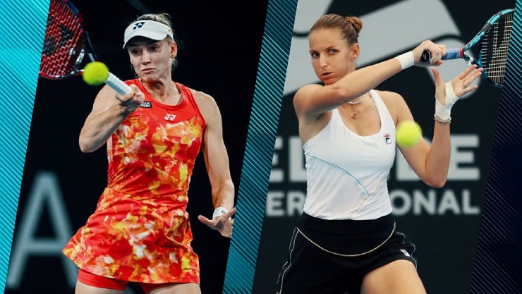 5. Elena Rybakina (áo đỏ) đấu với Karolina Pliskova (áo trắng): Sau danh hiệu Wimbledon 2022, mỹ nhân Kazakhstan Rybakina đang hướng tới chức vô địch Grand Slam thứ 2 sự nghiệp tại Australian Open 2024. Nhưng ngay vòng 1, hạt giống số 3 đã gặp phải Karolína Pliskova, nữ tay vợt Cộng hòa Séc từng 2 lần lọt vào chung kết các sự kiện Grand Slam. Ở 3 lần 2 tay vợt đụng độ trước đó, Rubakina đều chiến thắng.