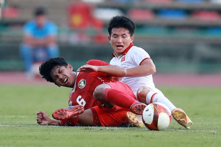 Trận bán kết Việt Nam - Indonesia tại SEA Games 32. Ảnh: ANH PHƯƠNG