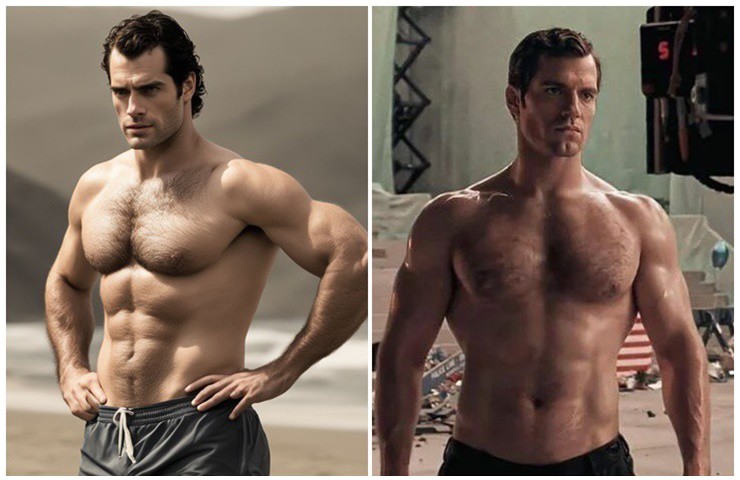 Nam tài tử Henry Cavill không chỉ điển trai mà còn có body vạn người mê.&nbsp;
