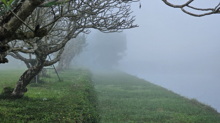 Khung cảnh nhẹ nhàng, nên thơ.