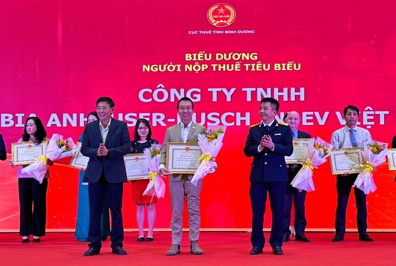 AB InBev Việt Nam được biểu dương Người Nộp Thuế Tiêu Biểu 2020-2022 - 1