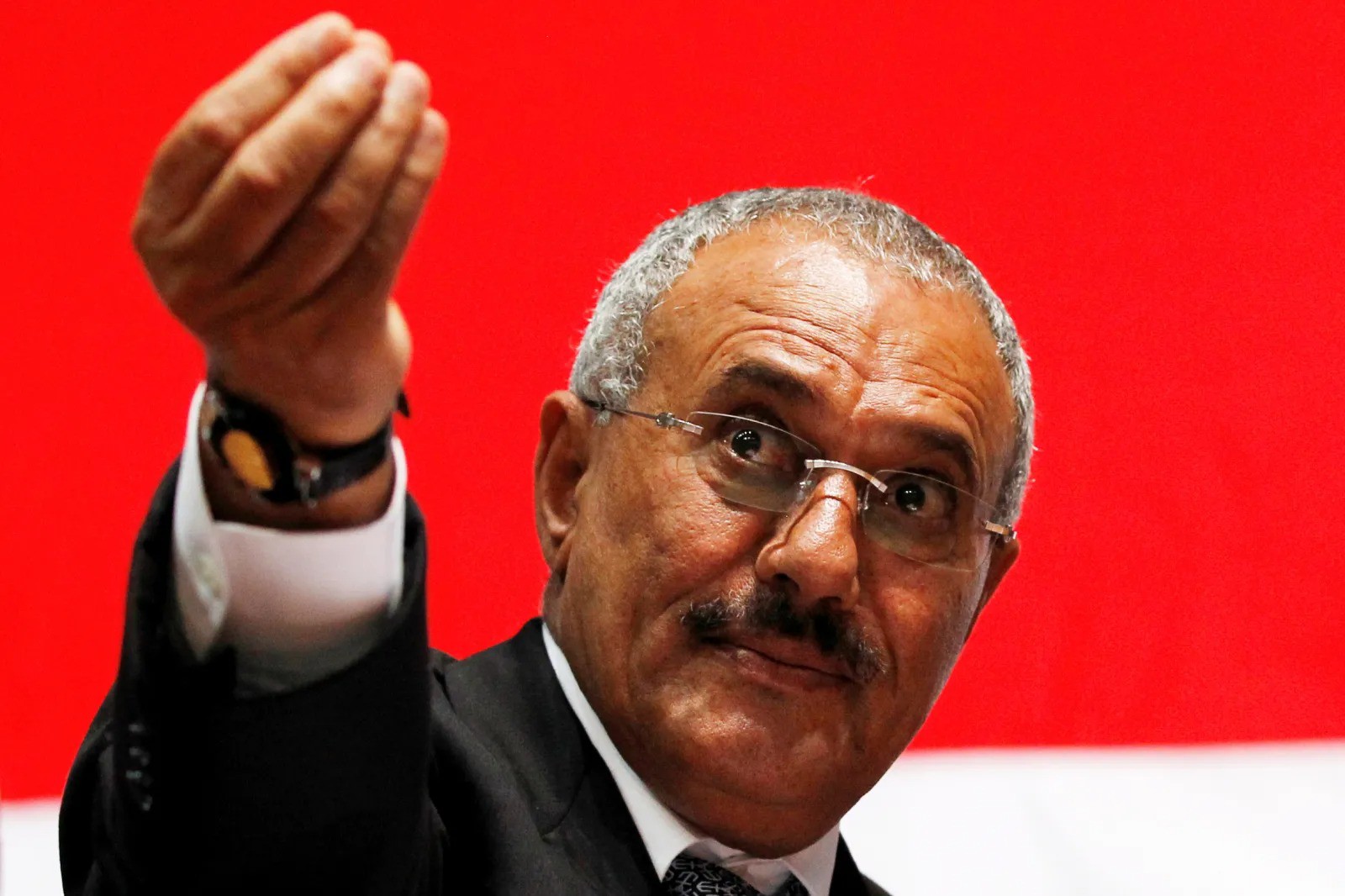 Cựu Tổng thống Yemen&nbsp;Ali Abdullah Saleh. Ảnh: Reuters