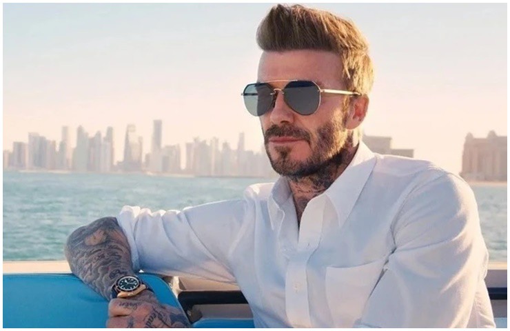 David Beckham hiện vẫn là biểu tượng thời trang hàng đầu của làng bóng đá.&nbsp;
