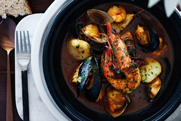 Món súp hải sản&nbsp;Bouillabaisse