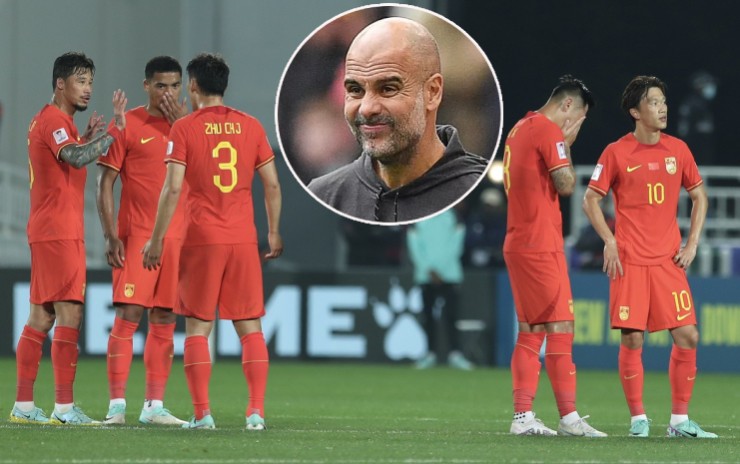 Người hâm mộ cho rằng ngay cả Pep Guardiola cũng không thể vực dậy bóng đá Trung Quốc