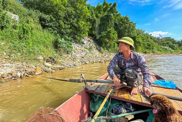 Anh Trần Mạnh Đạt, người đầu tiên phát hiện thi thể nạn nhân