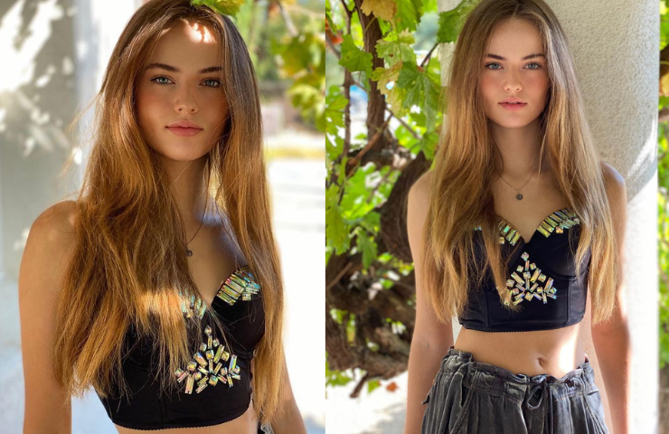 Kristina Pimenova cho thấy sự gợi cảm, cá tính trong phong cách thời trang.&nbsp;
