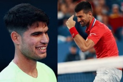 Djokovic chỉ hơn Alcaraz 400 điểm, Nadal xếp sau Hoàng Nam (Bảng xếp hạng tennis)