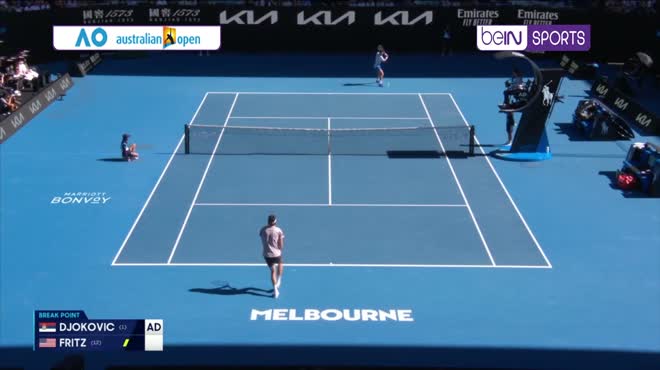 Video tennis Djokovic - Fritz: Bước ngoặt sau giờ nghỉ, vé bán kết xứng đáng (Australian Open)