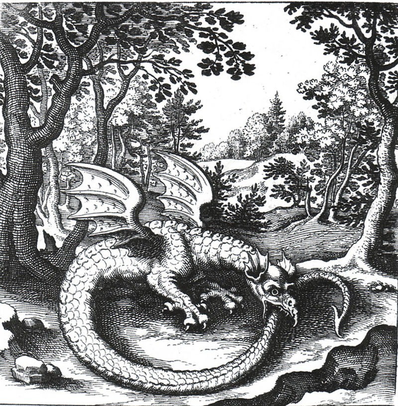 Một bức ảnh về Ouroboros. Ảnh: Wikipedia