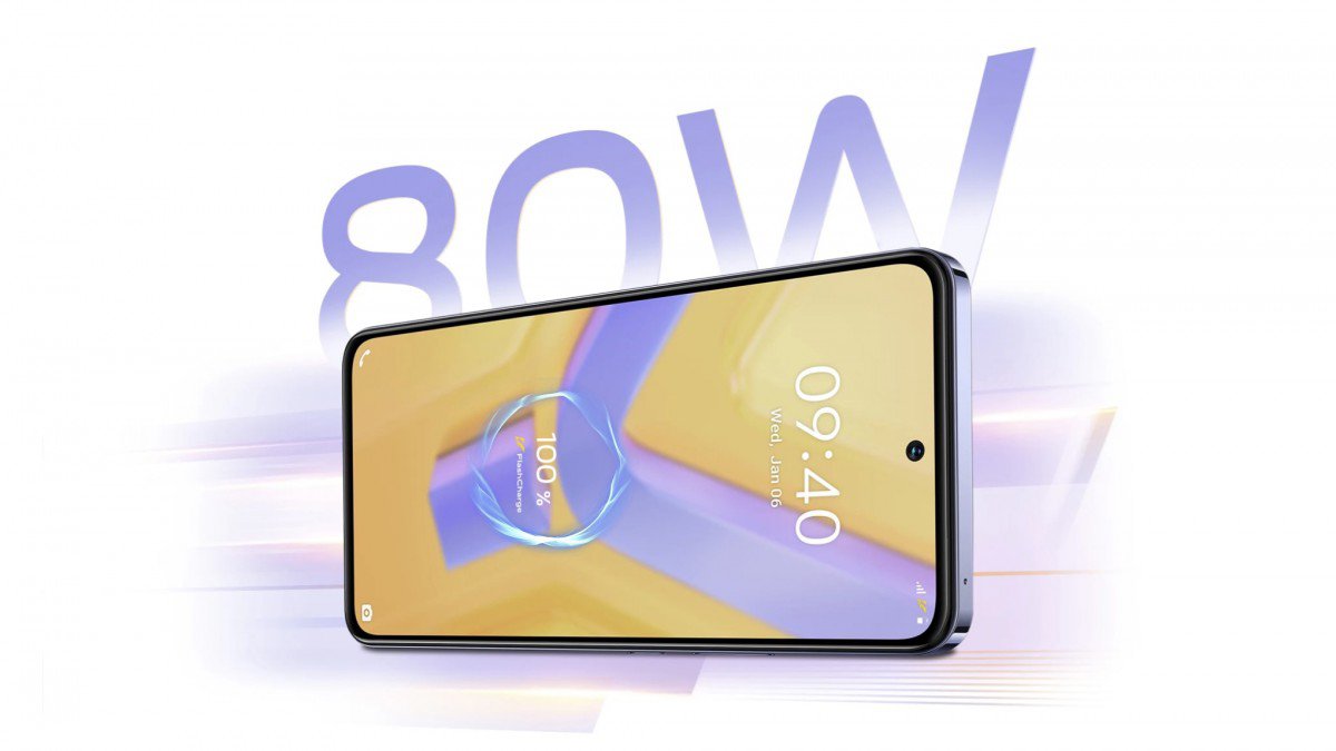 Vivo Y100 5G có thể sạc nhanh 80W.