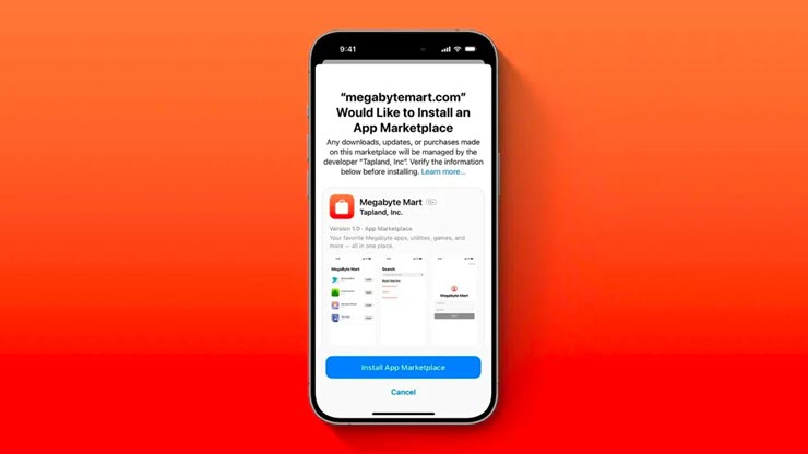 Apple sẽ cho người dùng cài đặt ứng dụng từ cửa hàng bên thứ ba kể từ iOS 17.4.