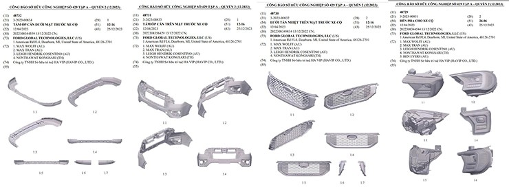 Ford Transit thế hệ mới đăng ký bảo hộ kiểu dáng tại Việt Nam - 4