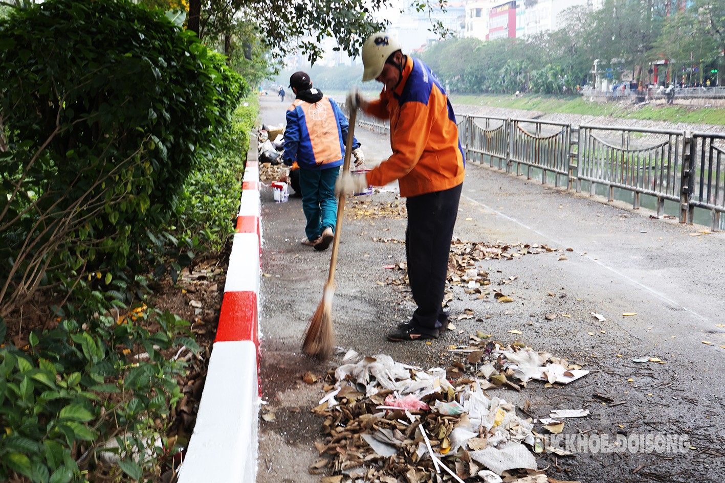 Người dân Thủ đô sẽ được đi xe đạp dọc sông Tô Lịch trên con đường riêng dịp Tết Giáp Thìn- Ảnh 5.