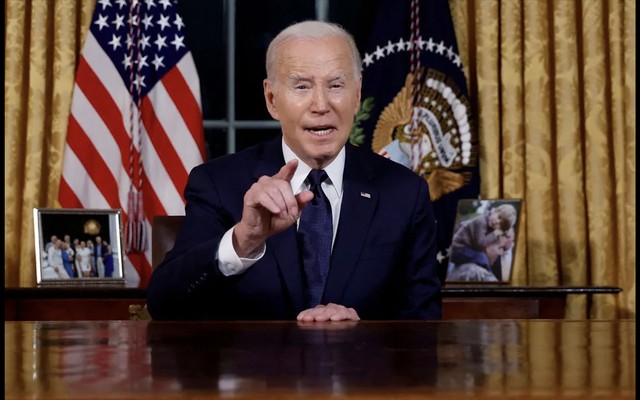 Tổng thống Joe Biden. Ảnh: Reuters