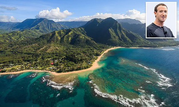 Mark Zuckerberg được cho là đang xây dựng một khu phức hợp, bao gồm hầm trú ẩn tại Hawaii. Ảnh: Getty Images