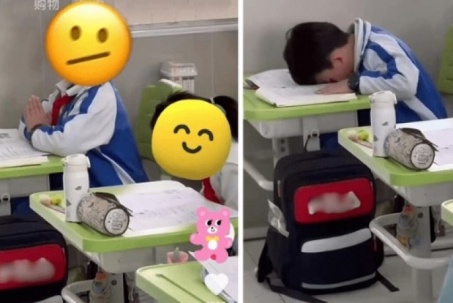 Phát hiện hành động lạ của học sinh trong phòng thi, giám thị "nhịn cười', lén quay video hài hước