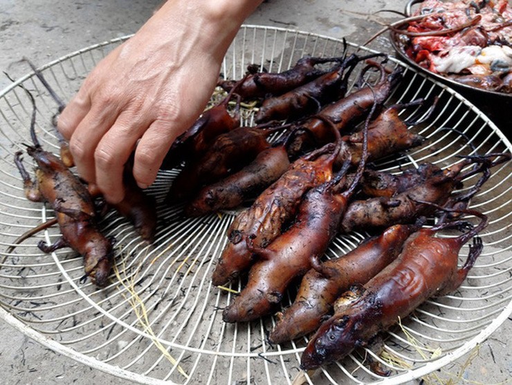 Nói đến thịt chuột, nhiều người sẽ cảm thấy ghê sợ nhưng ở  La Chí (Hà Giang), đây lại là món không thể thiếu trong đời sống hàng ngày
