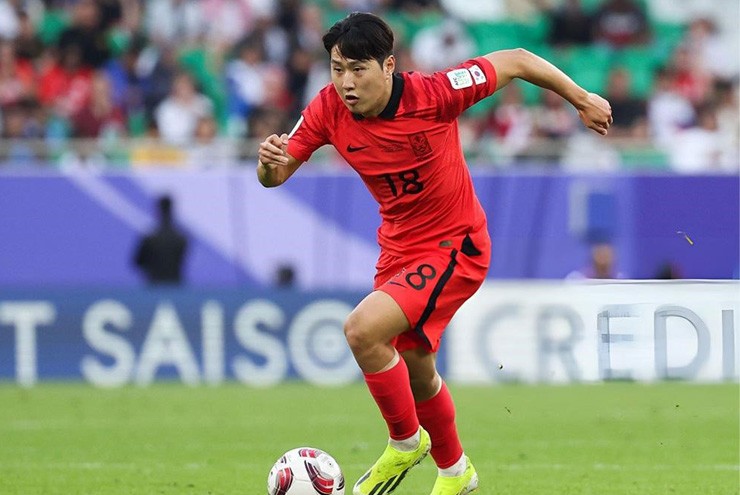 Lee Kang In đã có 3 bàn thắng ở Asian Cup năm nay.