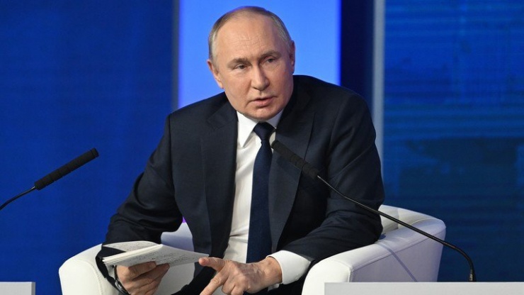 Tổng thống Nga Vladimir Putin. Ảnh: SPUTNIK