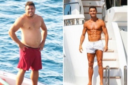 Khi body của Ronaldo "béo" bị đem ra so sánh với CR7: Khác nhau một trời một vực