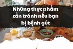 Những thực phẩm cần tránh nếu bạn bị bệnh gút