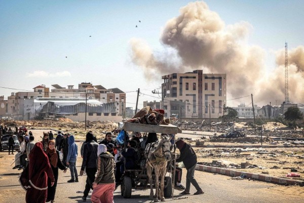 Xung đột giữa Israel và phong trào Hamas đang đe dọa cuộc sống của người dân ở Dải Gaza. Ảnh: Getty