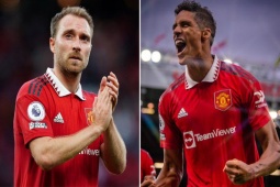 Đội của Ronaldo trả lương cao ngất ngưởng mời Varane, Eriksen chốt rời MU