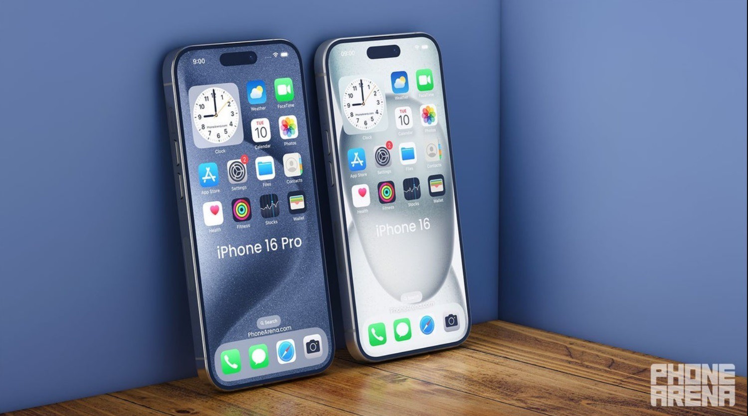 Ảnh concept iPhone 16 Pro.