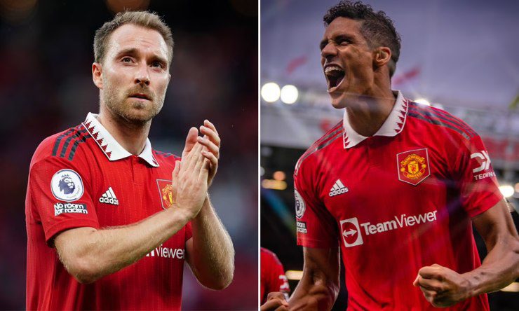 Các lão tướng như Eriksen và Varane đang trên đường rời MU