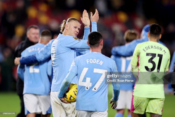 Nếu chơi tốt trong tháng 2, Man City có cơ hội trở lại với ngôi đầu Ngoại hạng Anh