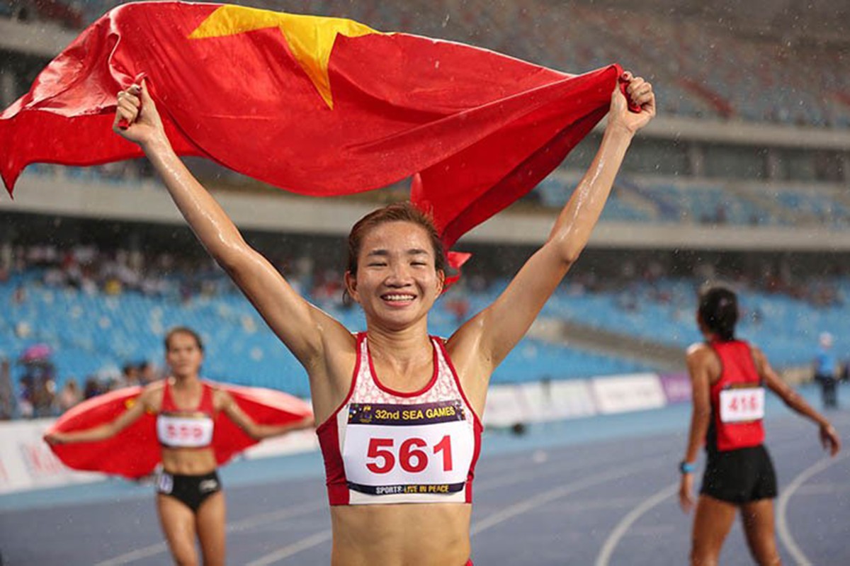 &nbsp;Oanh tham dự tại SEA Games 32.