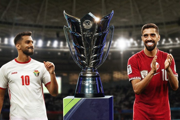 Trực tiếp bóng đá Jordan - Qatar: Afif tiếp tục đá chính (Chung kết Asian Cup)