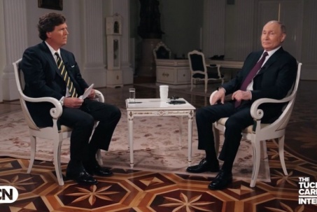 Ông Putin trả lời nhà báo Mỹ về lịch sử Ukraine, về "thủ phạm" vụ nổ Nord Stream