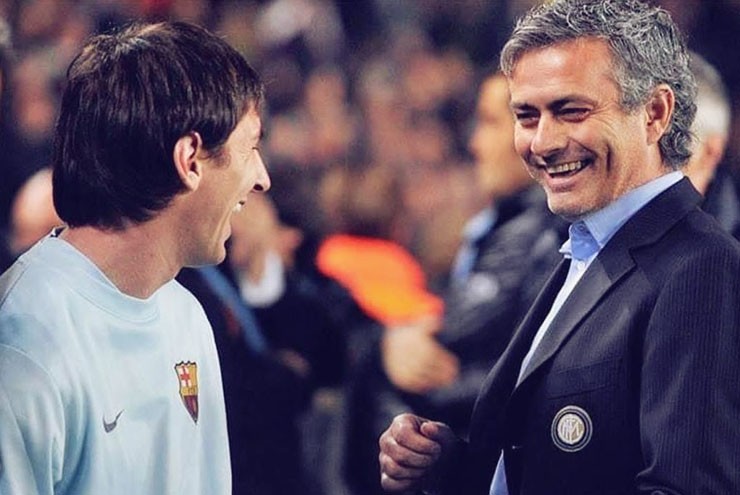 Mourinho rất ngưỡng mộ đẳng cấp của Messi