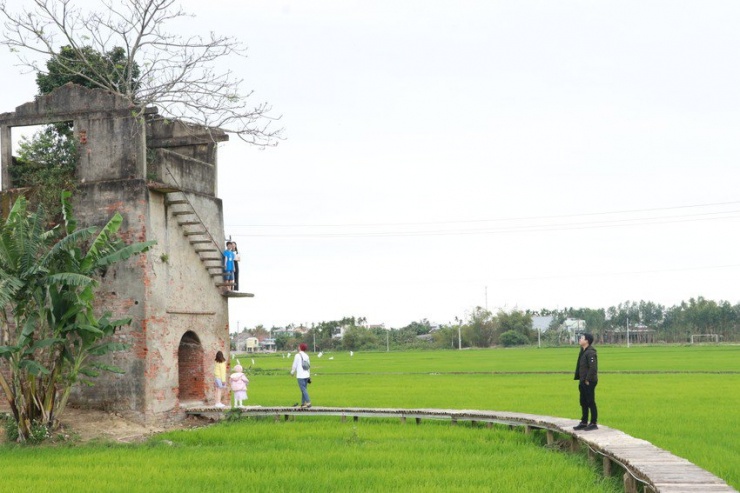 Quán cà phê Lò gạch cũ thuộc xã Duy Vinh (Duy Xuyên, Quảng Nam).