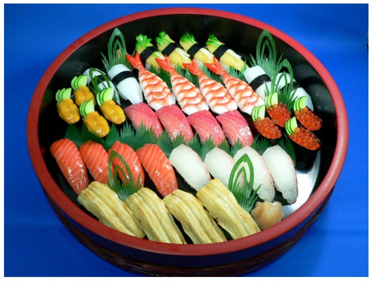 Mô
hình 3D minh họa chân thật thay cho hình ảnh thông thường, từ đó
kích thích cảm giác thèm ăn của thực khách. Ảnh: Fake Food
Japan