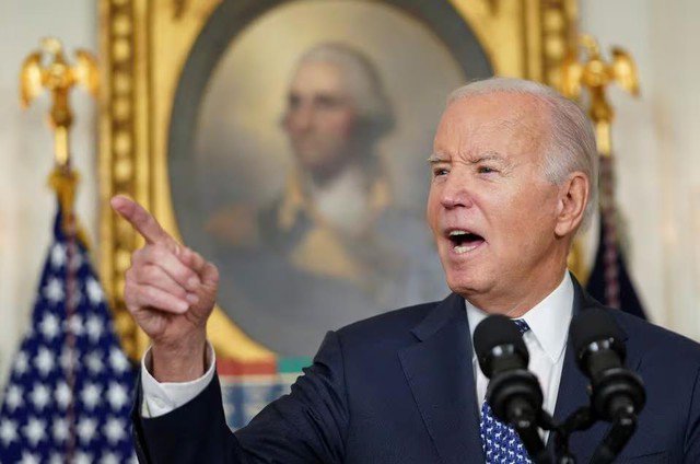 Tổng thống Mỹ Joe Biden - Ảnh: REUTERS