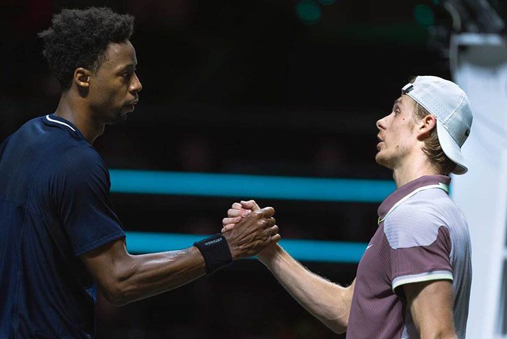 Monfils đánh bại Shapovalov khá vất vả