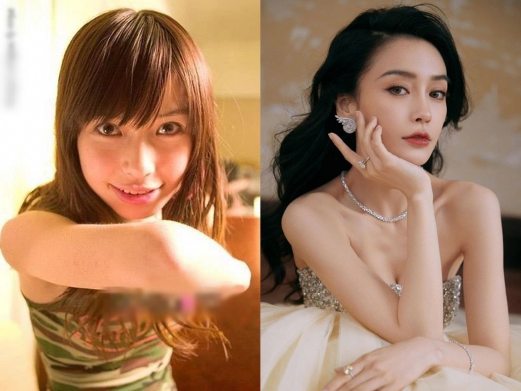 Angelababy không thừa nhận đã đụng chạm dao kéo. Cô khẳng định mình đẹp hơn nhờ kỹ thuật trang điểm.