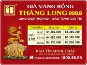 Giá Vàng Rồng Thăng Long- Bảo Tín Minh Châu ngày 21.02.2024