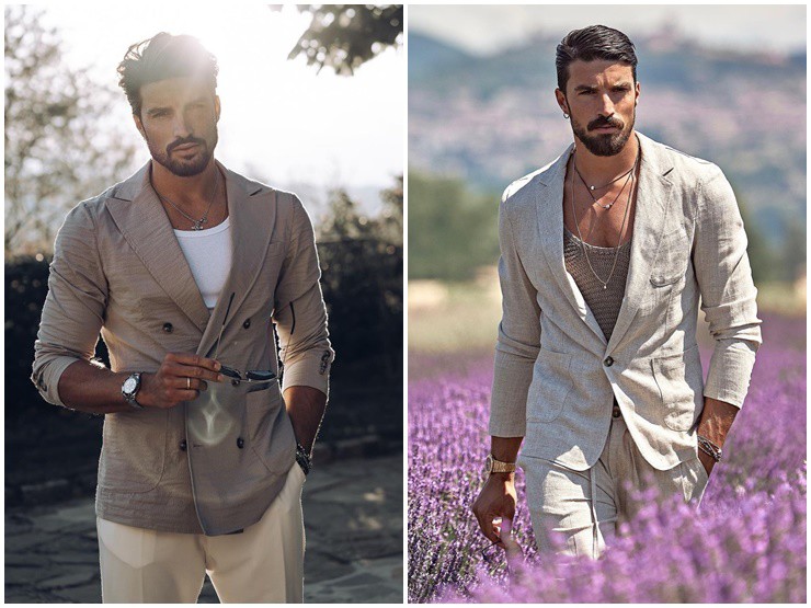 Mariano Di Vaio có vẻ đẹp nam tính, cuốn hút.&nbsp;