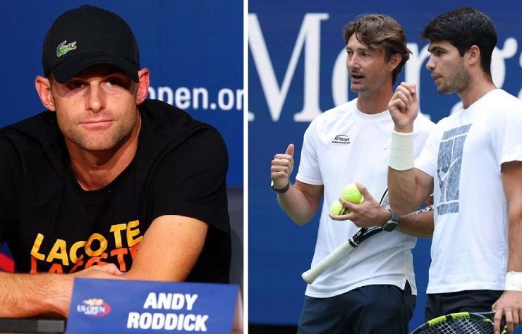 Roddick và Ferrero tranh luận về khả năng giao bóng của Alcaraz