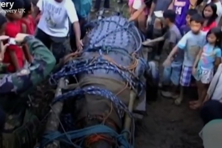 Cận cảnh con cá sấu nặng 1088kg, từng là ác mộng với người dân Philippines